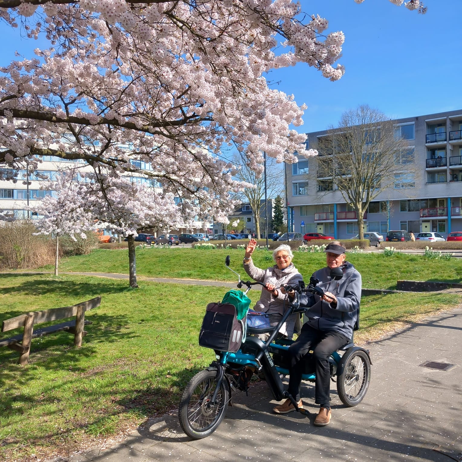 Je bekijkt nu Fietsgeluk is: samen genieten van de lente 🌸